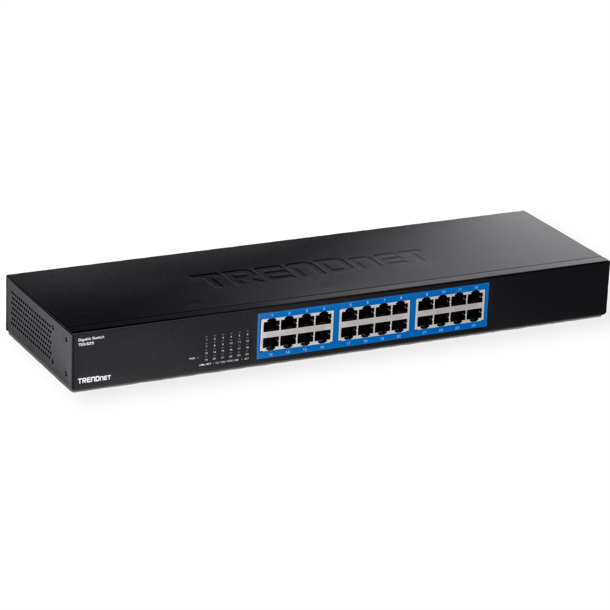 TRENDnet TEG-S25 24 Port Gigabit Rack Mount Switch Image