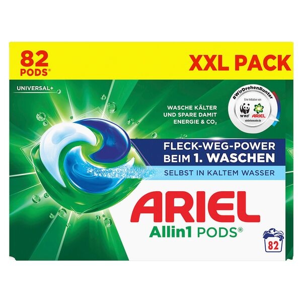 ARIEL Waschmittel »UNIVERSAL+ Allin1 PODS« 82 WL grau Image