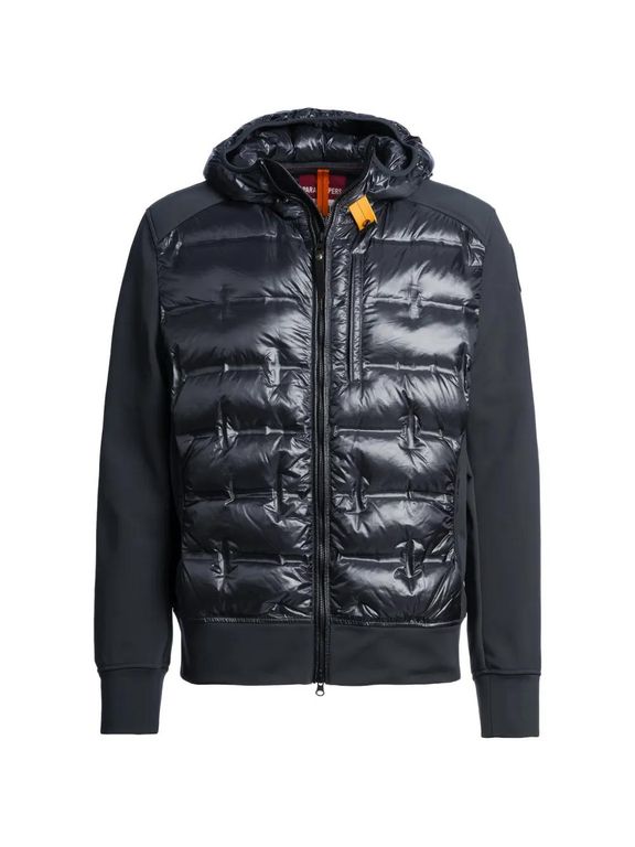 Faron Hooded Quilted Jacket - Blue - Parajumpers Jackets