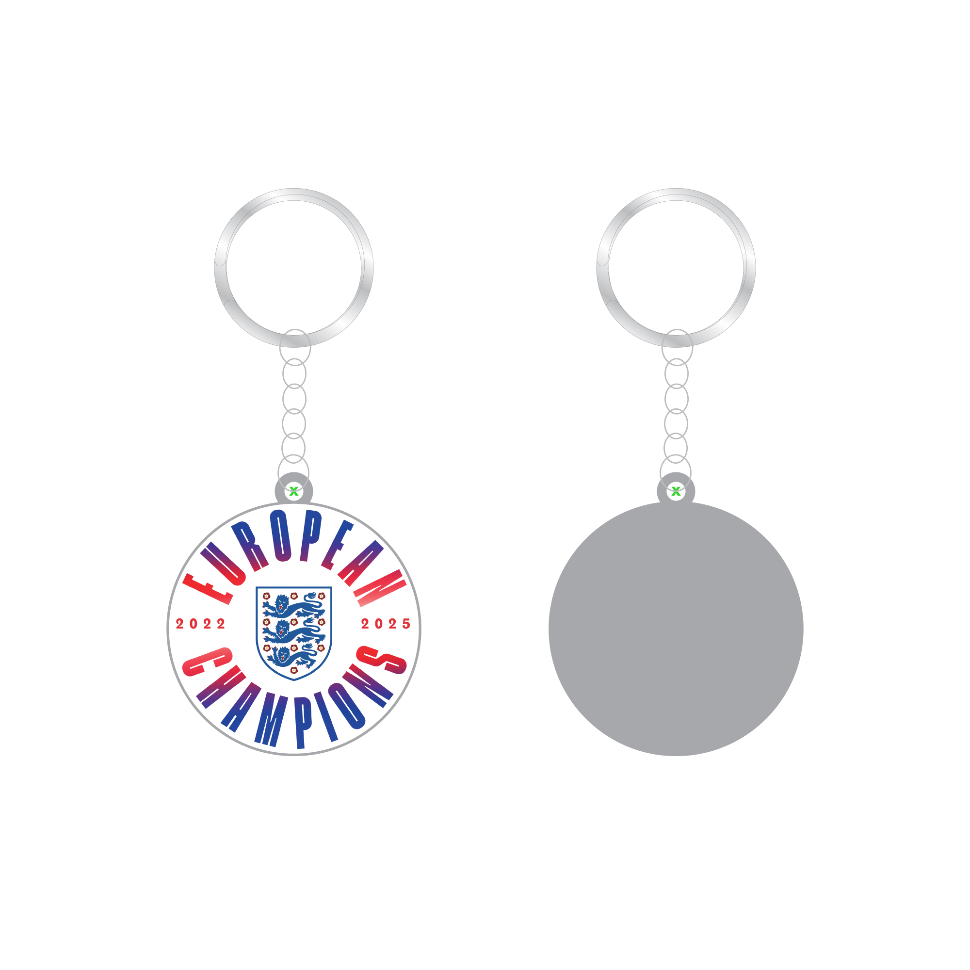 "England Lionesses Gewinner 2025 -Schlüsselanhänger" Image