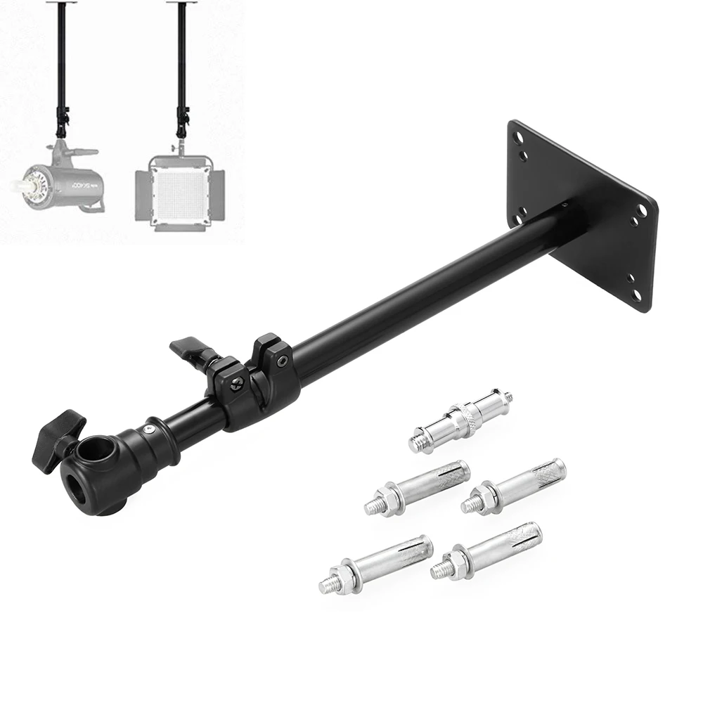 Selens Photography Photo Studio Video Wall Deckenhalterung Ständer Overhead mit 1/4" Gewinde für Videokamera-Wandhalterung Image