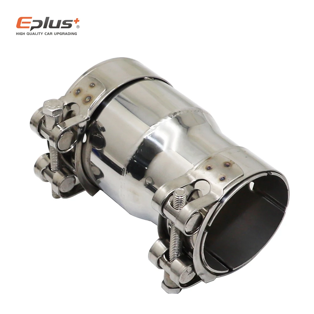 Verschiedene Größen Universal Edelstahl Reduzierstück Adapter Auto Motorrad Auspuffrohr Schalldämpfer Pipeline geschweißtes Rohr 54 mm bis 77 mm