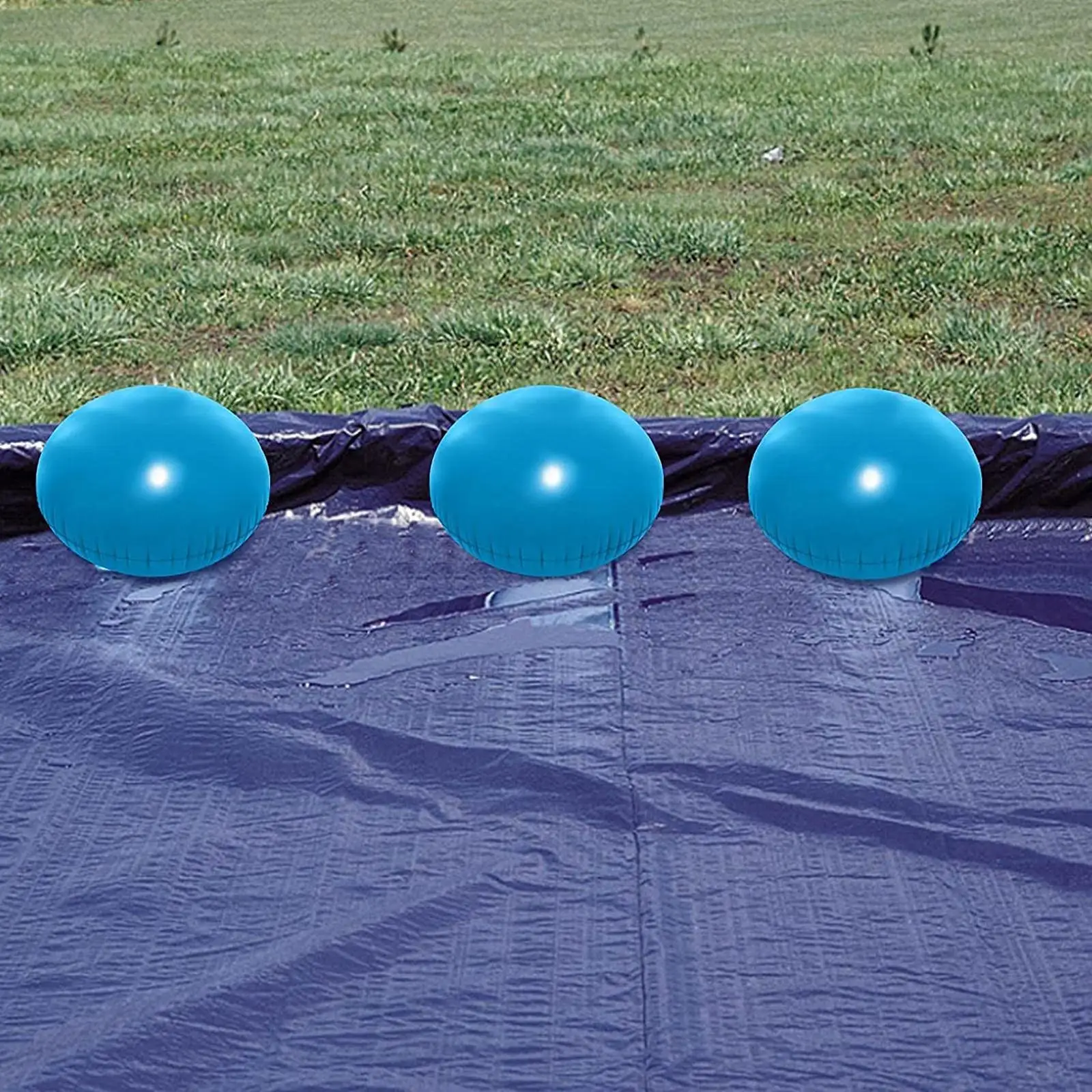 Oreiller de piscine d'hiver, couverture de piscine, oreiller d'air résistant au froid, couverture de piscine d'hivernage pour piscine hors sol