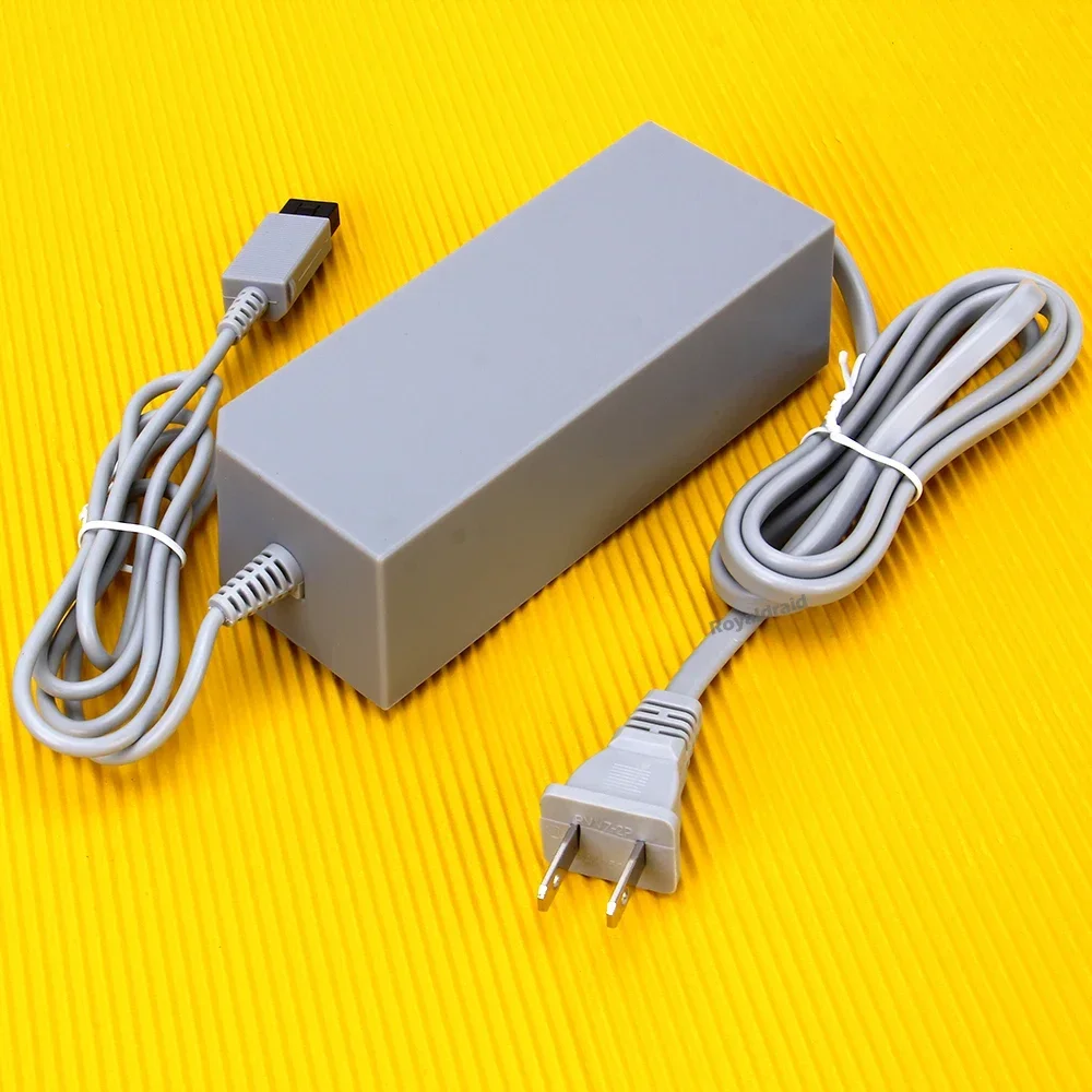 NEUES EU-US-Stecker-Ersatz-Netzteil mit Kabel für Wii-Konsole, AC-Adapter-Ersatz-Ladegerät für WII-Host Image