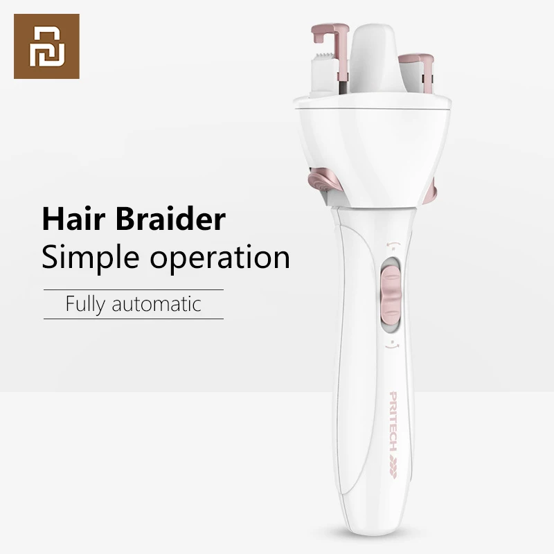 Pritech Automatischer Haarflechter Elektrische DIY-Haarwebmaschine Twist-Strickrolle Gedrehte Flechtfrisur Styling-Werkzeuge Image