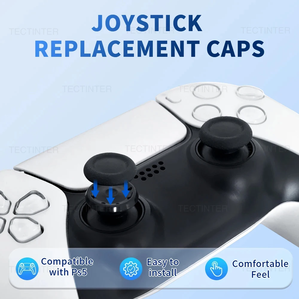 2/6/10PCS Joystick Ersatz Kappen für PlayStation 5/PS4 Controller Thumbstick Grip Abdeckung Reparatur teile für PS5/Xbox Zubehör