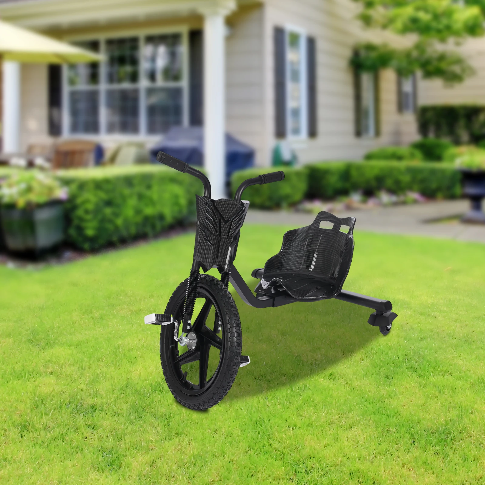 Elektrischer Drift-Scooter Drifting-Scooter Drifter Kinder-360-Grad-Dreirad mit 80 kg Tragfähigkeit Pedal-Trike Drift-Kart für Kinder Image