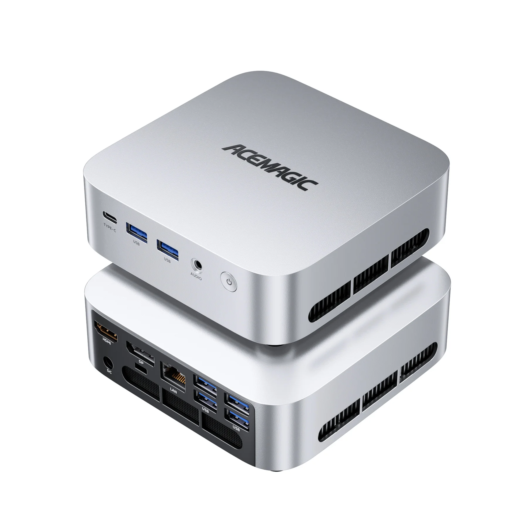 ACEMAGIC Mini-PC AMD Ryzen Embedded R2544 Prozessor 16GB DDR4 512GB M.2 2280 SSD Wifi5 BT4.2 BIS ZU 4TB Mini-PC Windows 11 Image