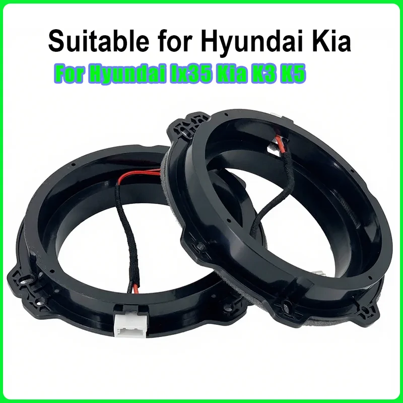 2 stücke Für Hyundai Ix35 Kia K3 K5 Auto Audio Modifikation 6,5 Zoll Lautsprecher Adapter Mount Pad Audio Spezielle Verlustfreie stecker Geeignet Image