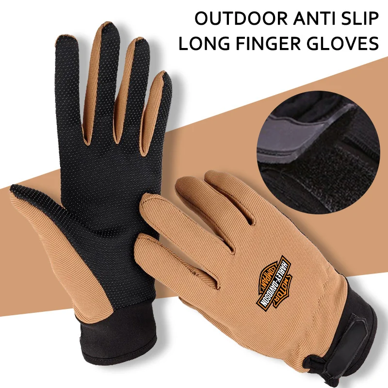 Outdoor-Vollfingerhandschuhe, atmungsaktiv, rutschfest, Touchscreen-Handschuhe für Harley Davidson Pan America ADV 1250 PA1250 PANAMERICA