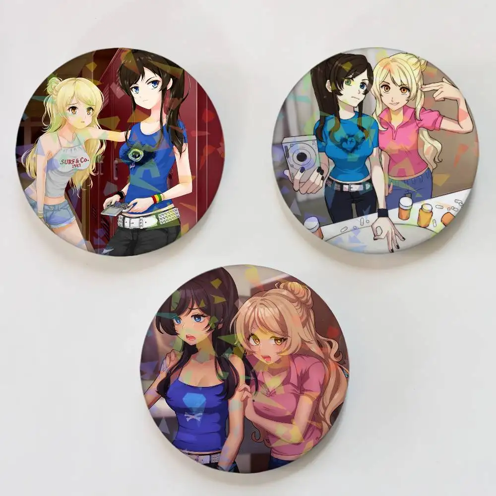 Spiel C-Klasse von 09 Laser Button Pins Rucksack Kleidung Dekor Brosche Fiction Abzeichen Schmuck Geschenke Image