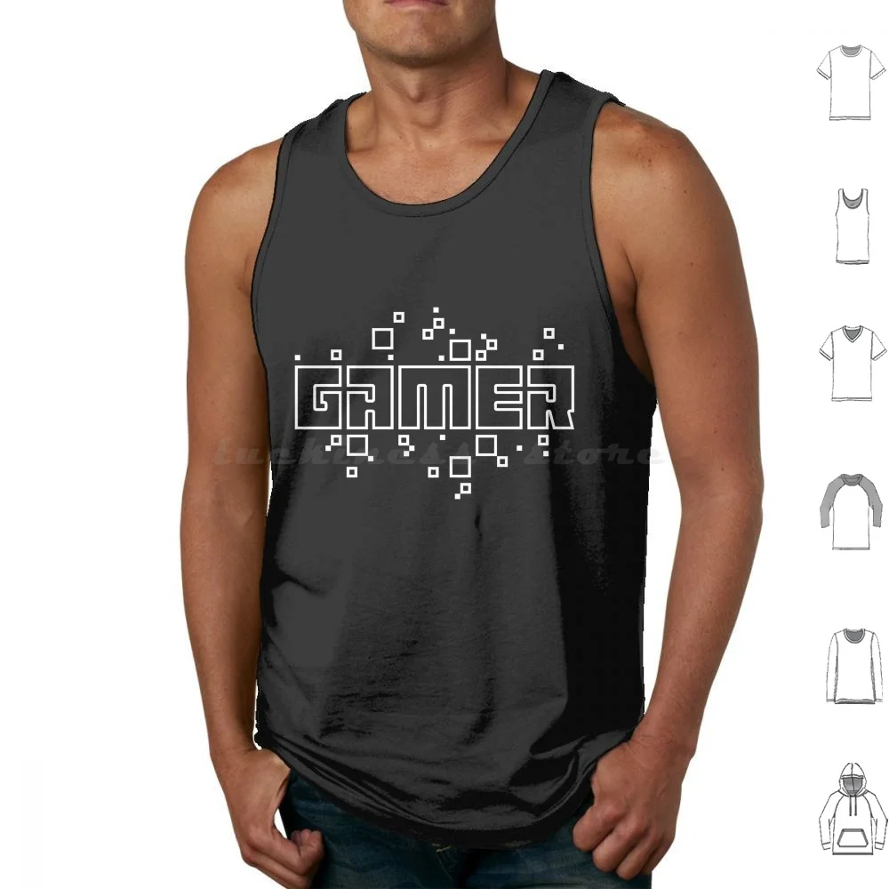Gamer débardeurs gilet sans manches Console de jeu vidéo contrôleur jeu Gamer jeu Pc jeu Ps3 Ps4 Ps5 jeux vidéo un