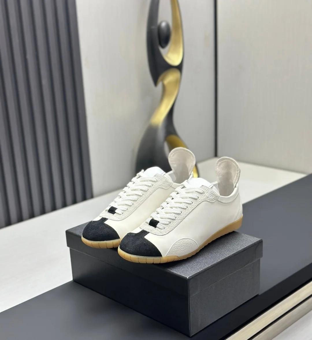 Luxusmarken-Freizeitschuhe Flache Schuhe Pendler-Schuhe Wanderschuhe aus Echtleder Schlicht und Dennoch Stilvoll Vielseitig Einsetzbar