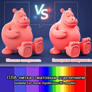 Creality Soleyin Ultra PLA Matte 1,75 mm 1 kg*3 Filament für 3D-Drucker – hohe Präzision, glatte Oberfläche Image