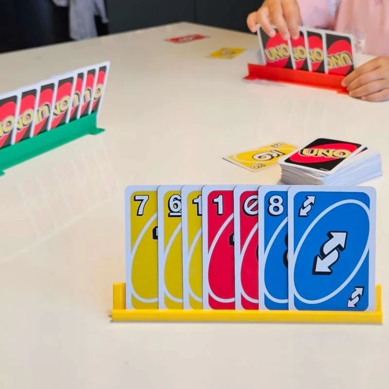 Spielkartenhalter-Ständer zum Halten von Spielkarten während Familien-Kartenspielen Image