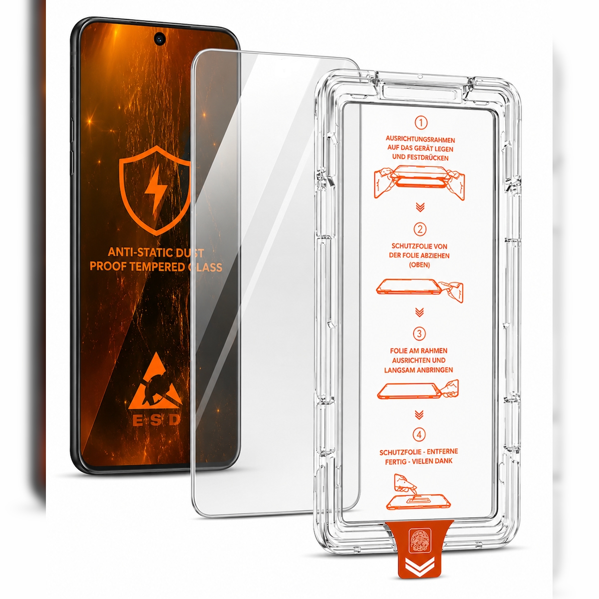 6x 9H Panzerglas für Google Pixel 9 Pro XL HD klar Ultra Wide Fit Real Tempered Hartglas Schutzglas Displayschutz Screen-Protector Image