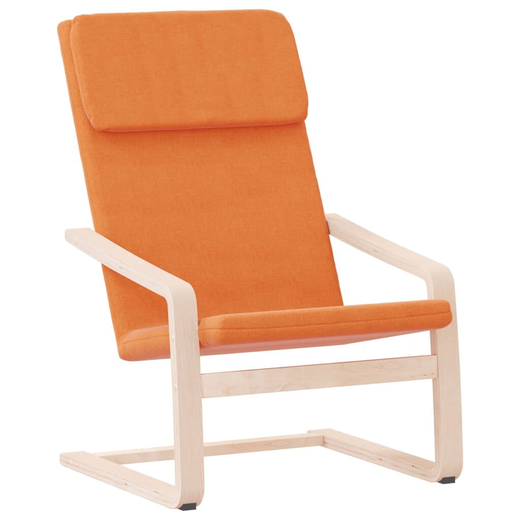 vidaXL Relaxsessel Dunkelgelb Stoff Image