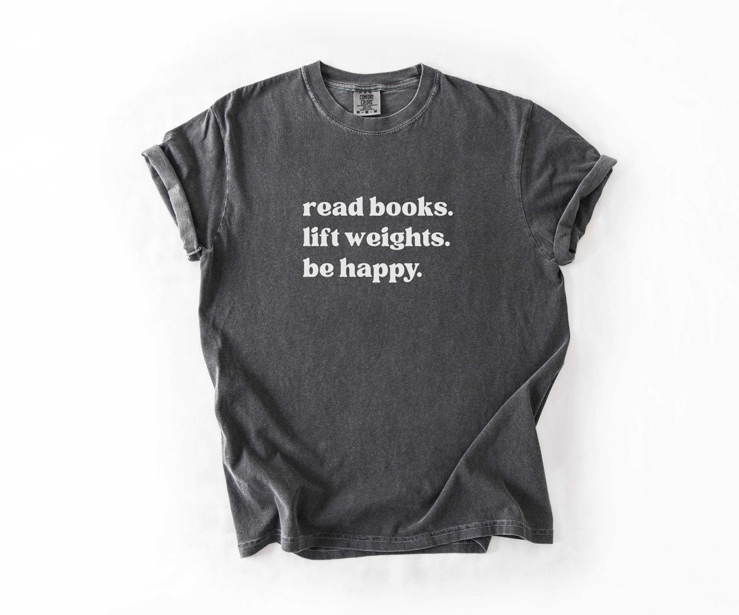 Book Lover Gym T Shirt For Women | Workout Pump Co...