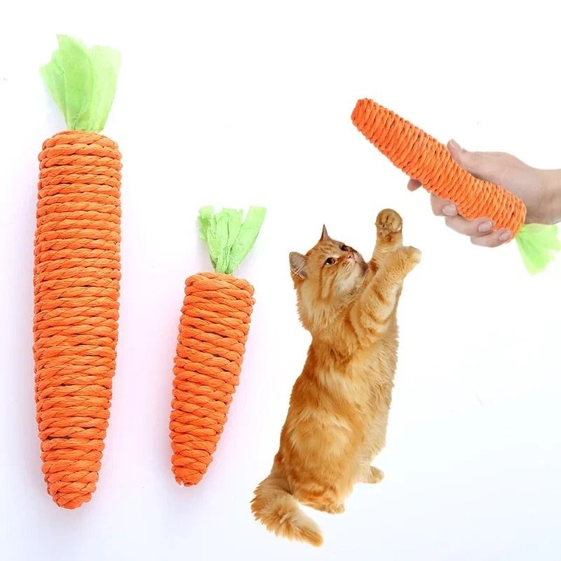 Braided Carrot Dental Chew Set 3 Large