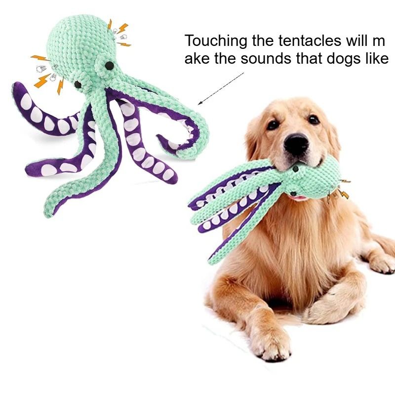 Large Plush Squeaky Dog Toy Soft Interactive Companion Toy For Small, Medium & Large Dogs Large Plush Squeaky Dog Toy Soft Interactive Companion Toy For Small, Medium & Large Dogs