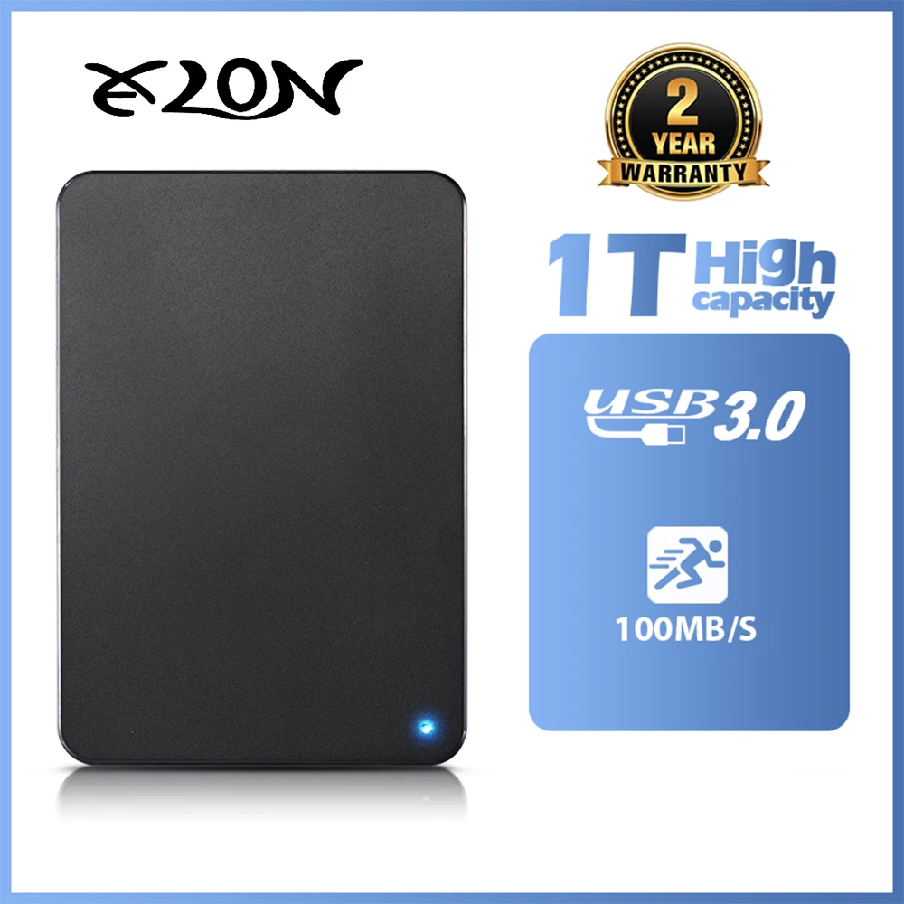 Tragbare externe HD-Festplatte USB3.0 High Speed 1 TB 250 GB 320 GB 500 GB 640 GB 750 GB für Laptop PC MacBook PS4 PS5 Image
