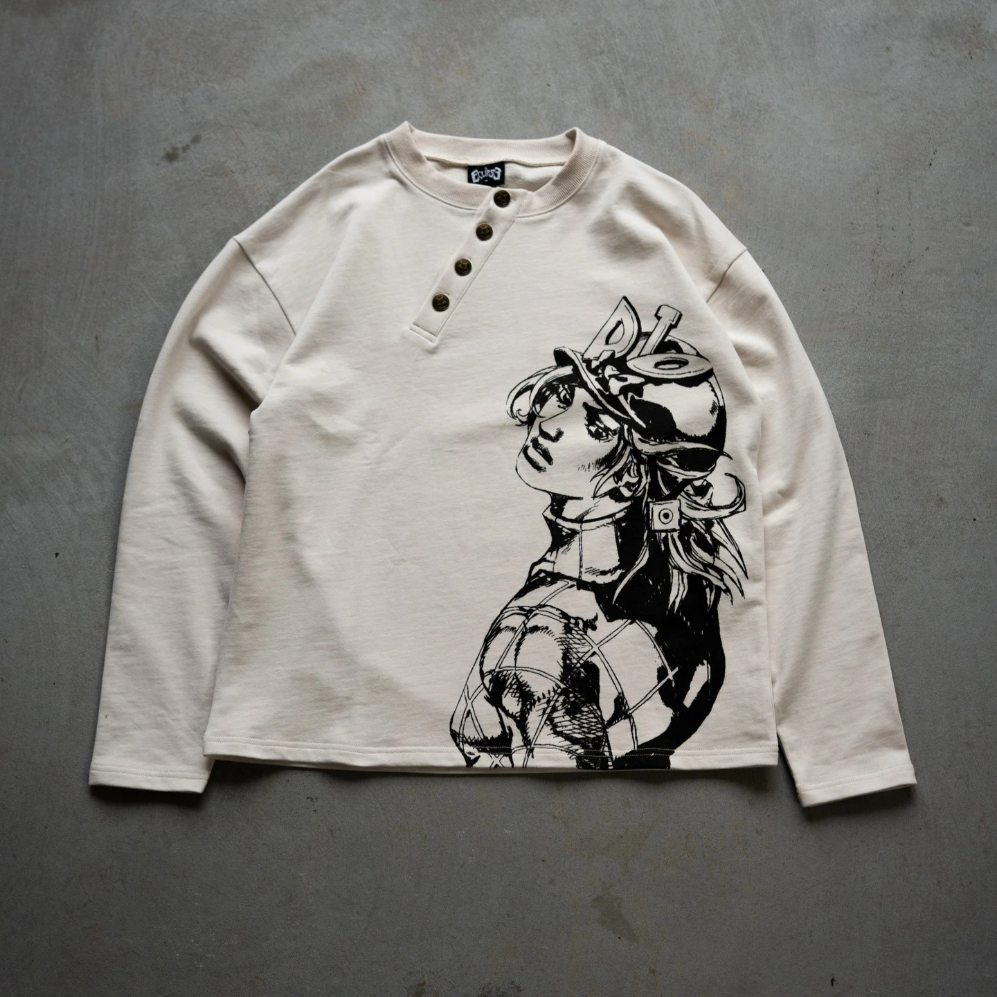 Jojo Bizarre Adventure Anime Hoodies Viertelreißverschluss Langarm Streetwear Anime Sweatshirt Sommer Tops Trainingsanzug Herrenbekleidung Image