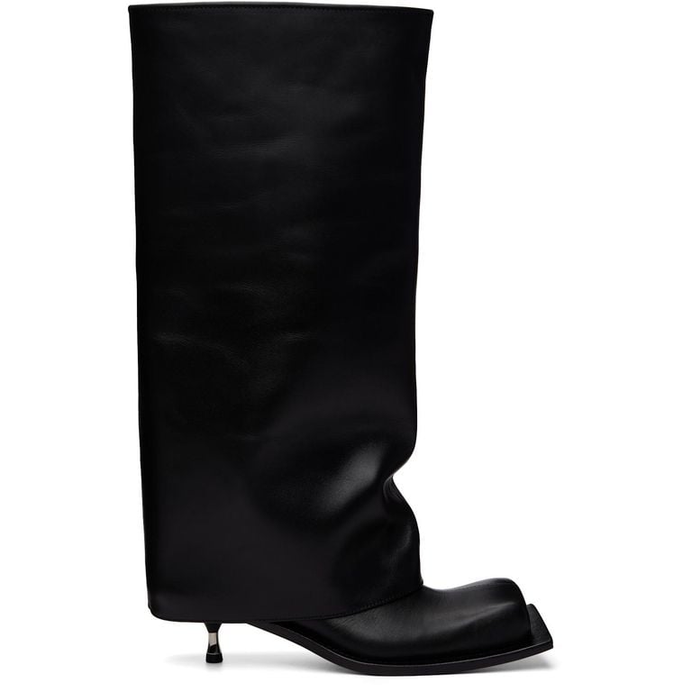 Iman Kitten Heel Tall Boots