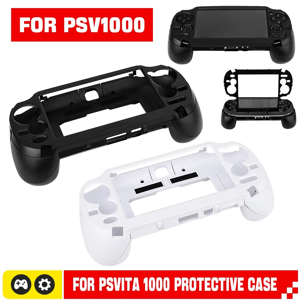 Weißes Ersatz-Handgriff-Joypad-Gehäuse mit L2 R2 Trigger-Tasten für PS VITA/PSV1000/PSV 1000 Spielzubehör Image