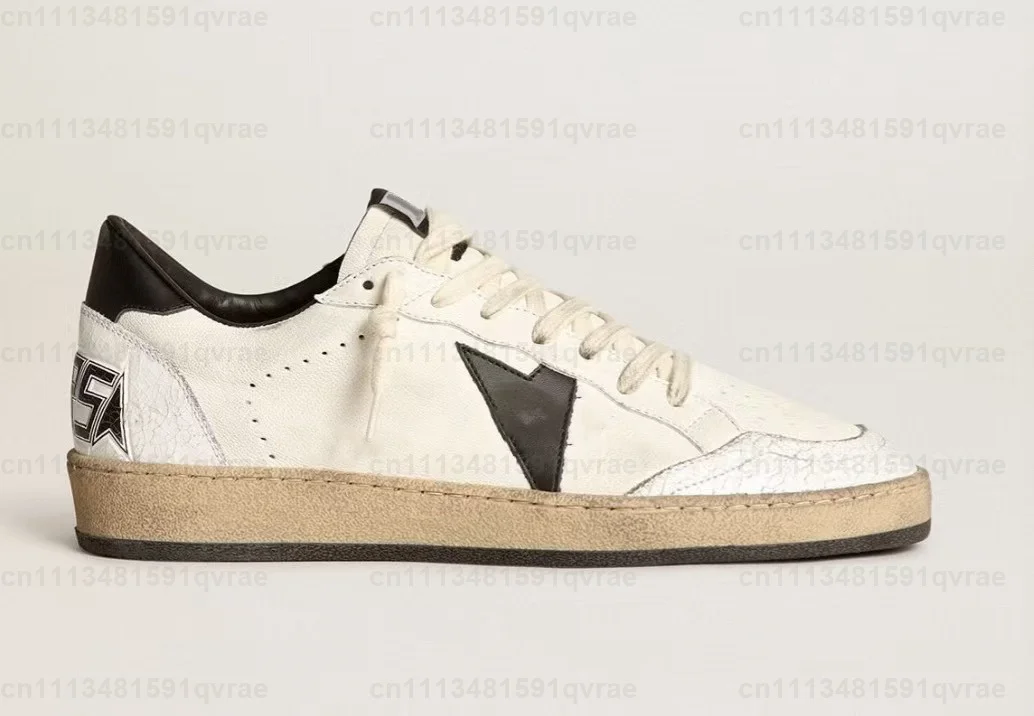 Leder-Schnürschuhe mit flacher Sohle, lässige Vintage-Schuhe, atmungsaktive Sportschuhe für Damen, Herbstneuheit.