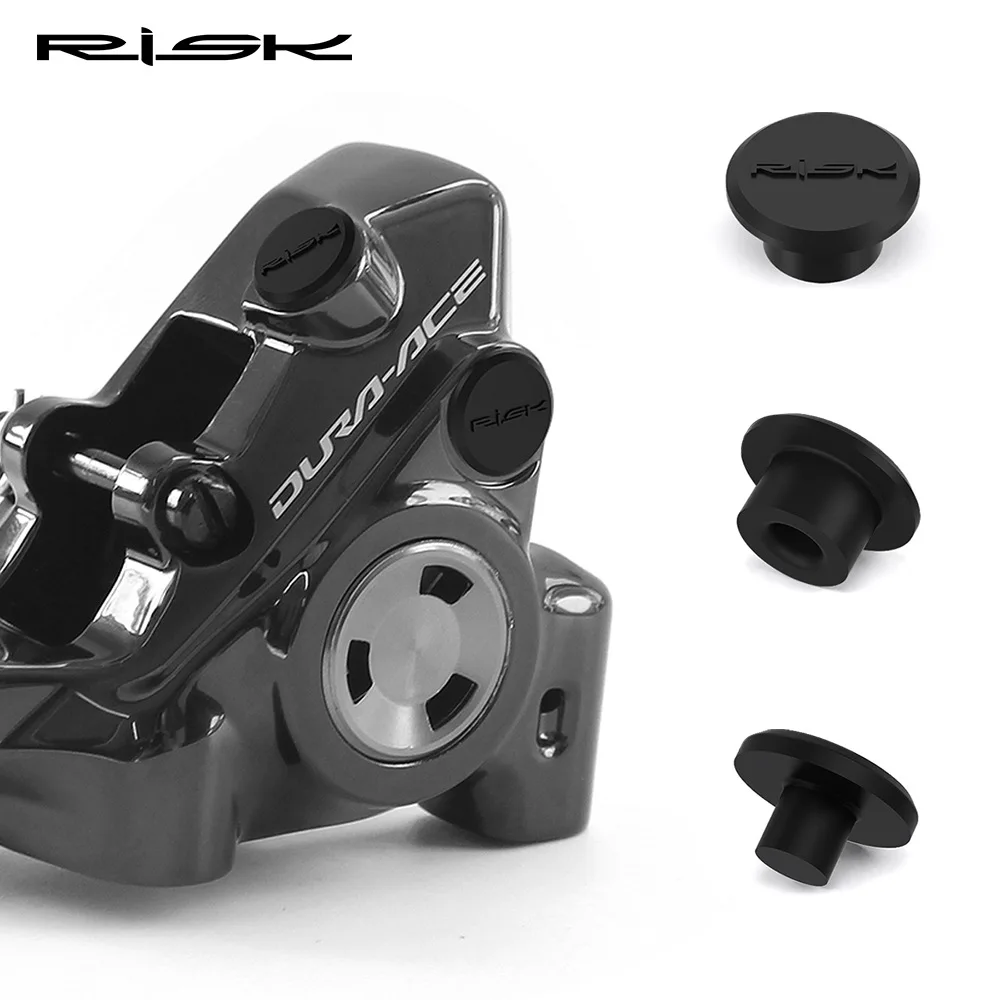 RISK DA 105UT Rennrad Hydraulische Scheibenbremse Öleinfüllstutzen Staubschutzkappe Schraube Gummikappe Schutzhülle Image