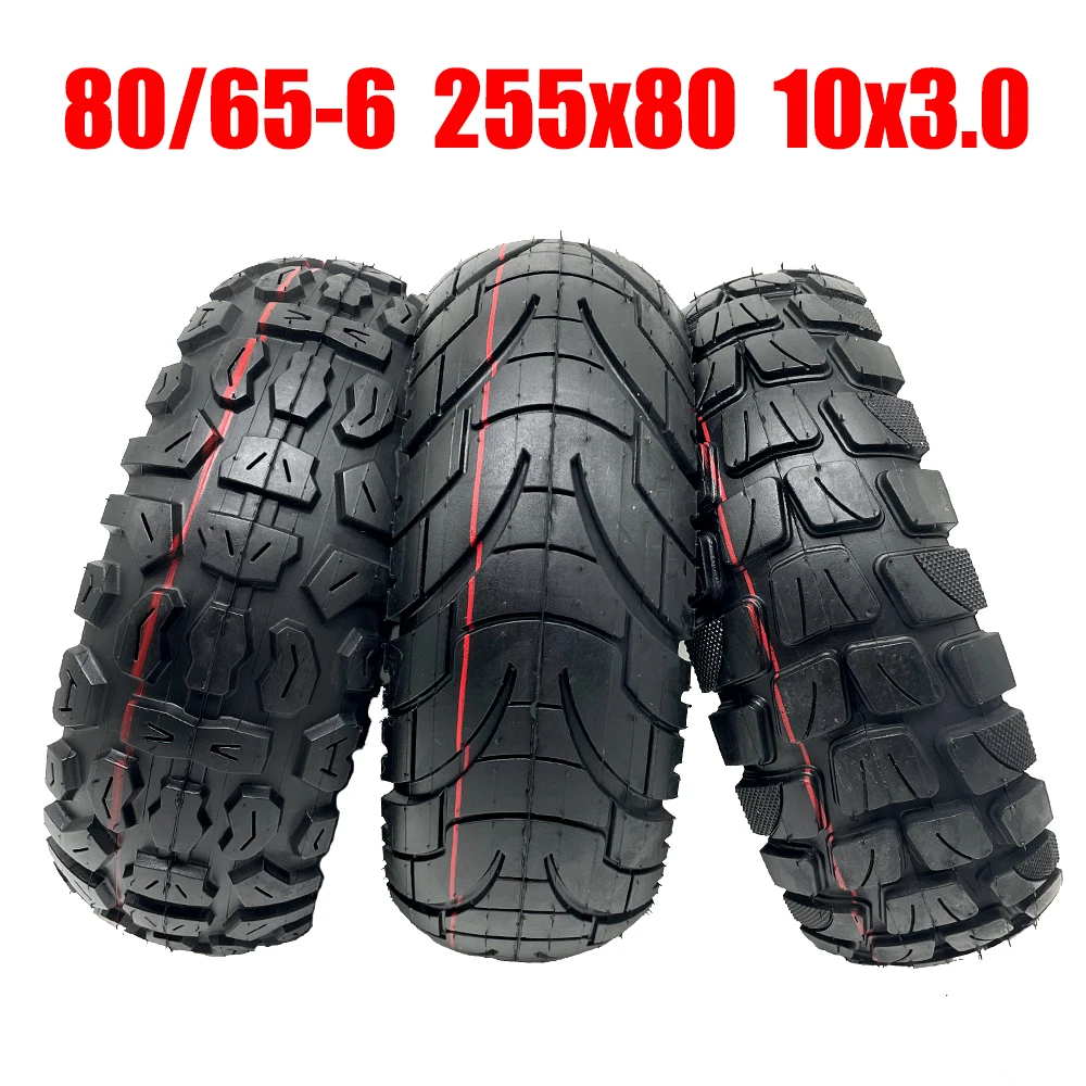 Tuovt reifen 80/65-6 255x80 innen außen schlauch 10x3.0 schlauch loser reifen für elektro roller kugoo m4 pro grace 10 null 10x Image