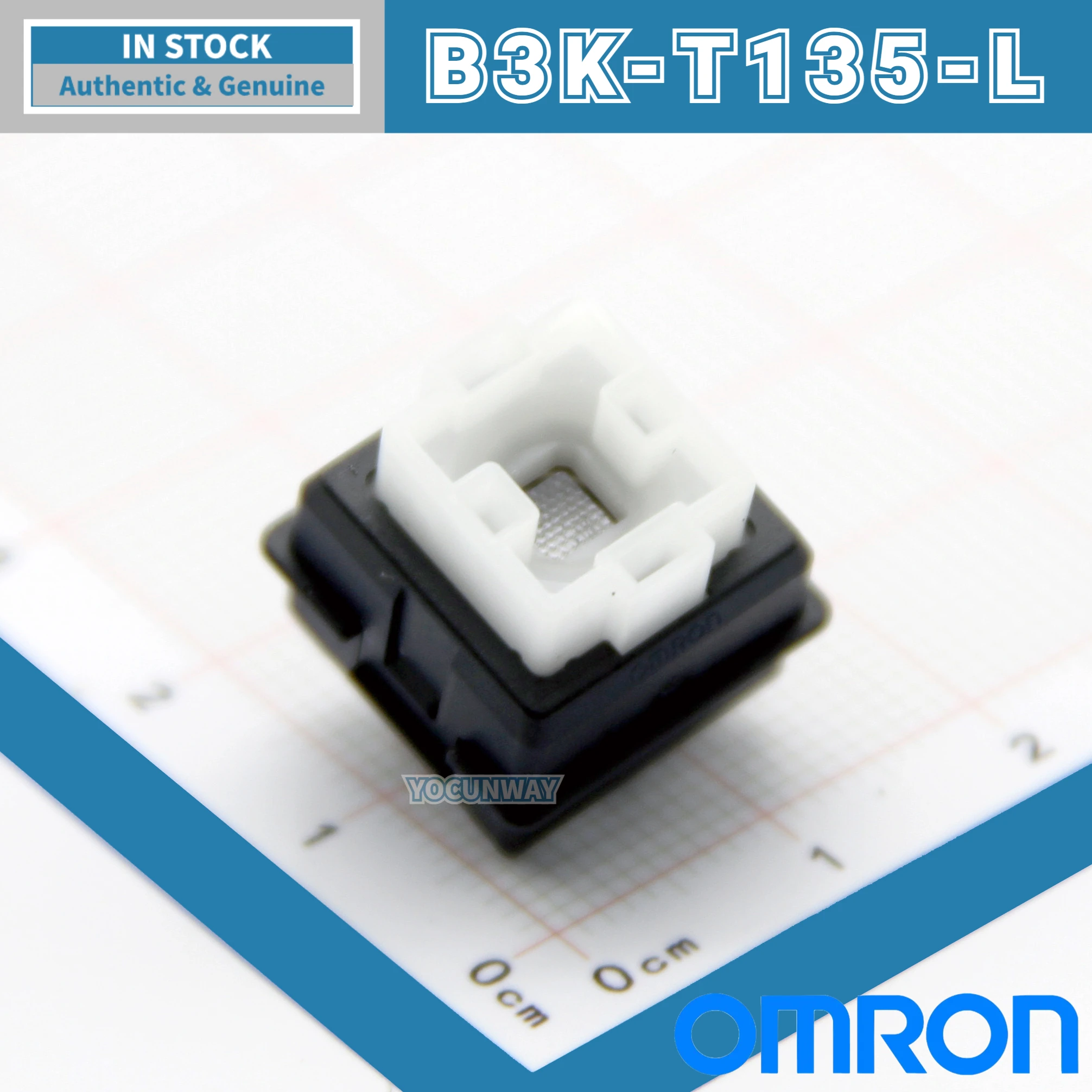 Authentischer japanischer OMRON Romer-G Schalter B3K-T135-L Achsenkörper für G910 G810 G413 mechanische Tastatur, neu, original