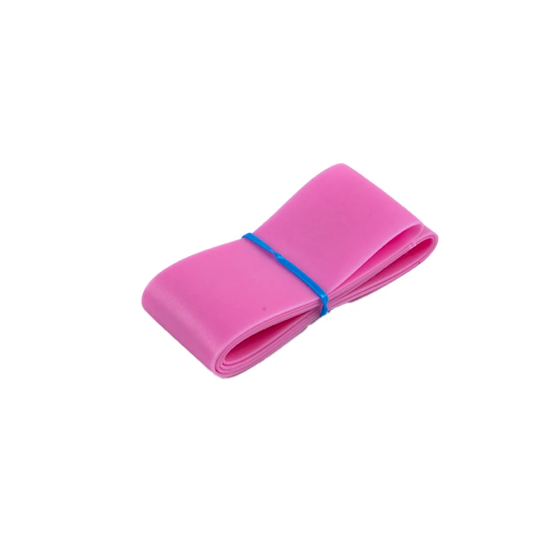 10 Streifen Vorgeschnittener Rosa Elastischer Gürtel Einweg-Tourniquet Erste-Hilfe-Set Produkt Gummi-Tourniquet Einweg-Abbindesystem Image