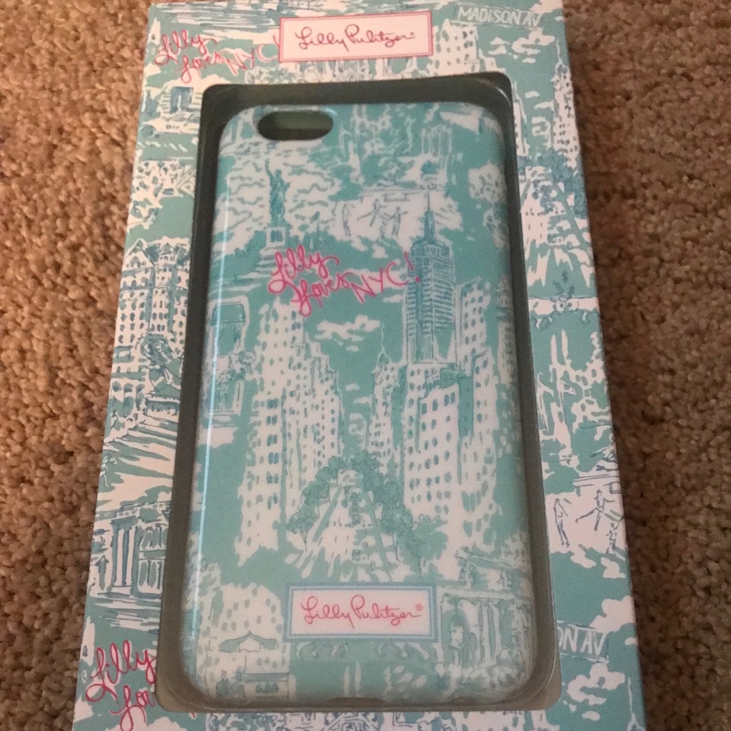 Lilly Pulitzer Accessories | I Phone 6s Phone Case Minor Discoloration On Edges | Color: Blue | Size: I Phone 6s