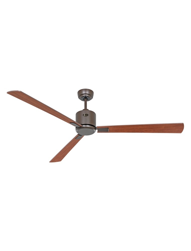 casafan eco neo III 152, ventilator ohne licht, braunes gehäuse, flügel aus walnuss- und kirschholz diam 152 cm Image