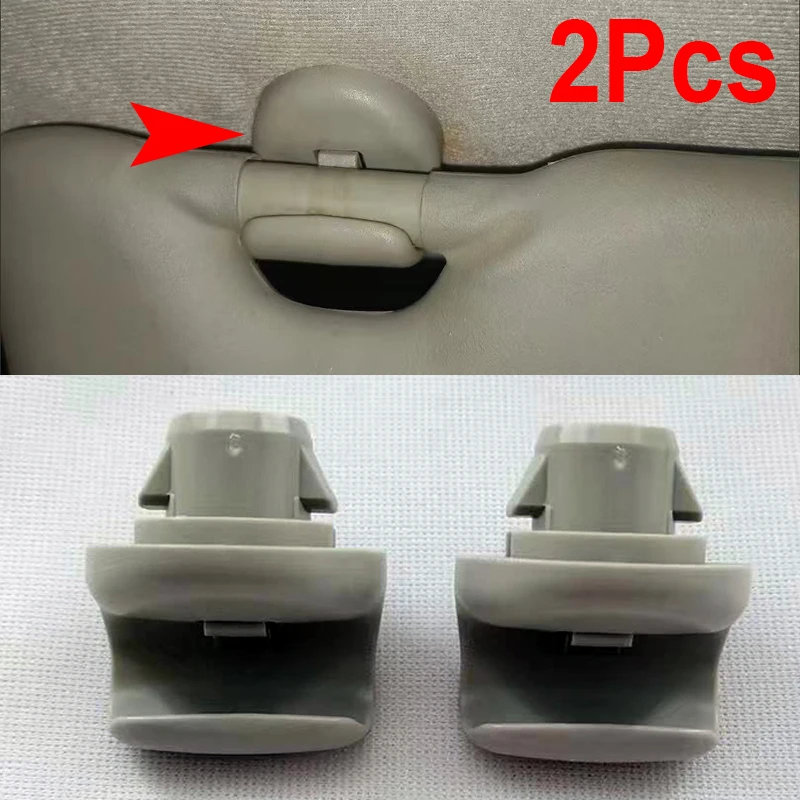 2Pcs Auto Sonnenblende Clip Für Nissan Maxima Versa Hinweis Blatt Micra Qashqai Dualis Für Infiniti Fx35 Fx45 G35 96409BC402 Image