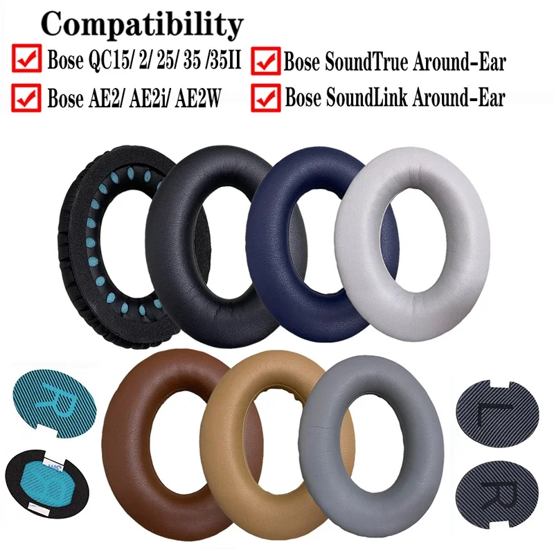 Ersatz Ohrpolster Für BOSE QC2 QC15 QC25 QC35 AE2 AE2i AE2w Für Ruhigen Komfort Kopfhörer Memory Foam Bluetooth Headset Ohr Pad