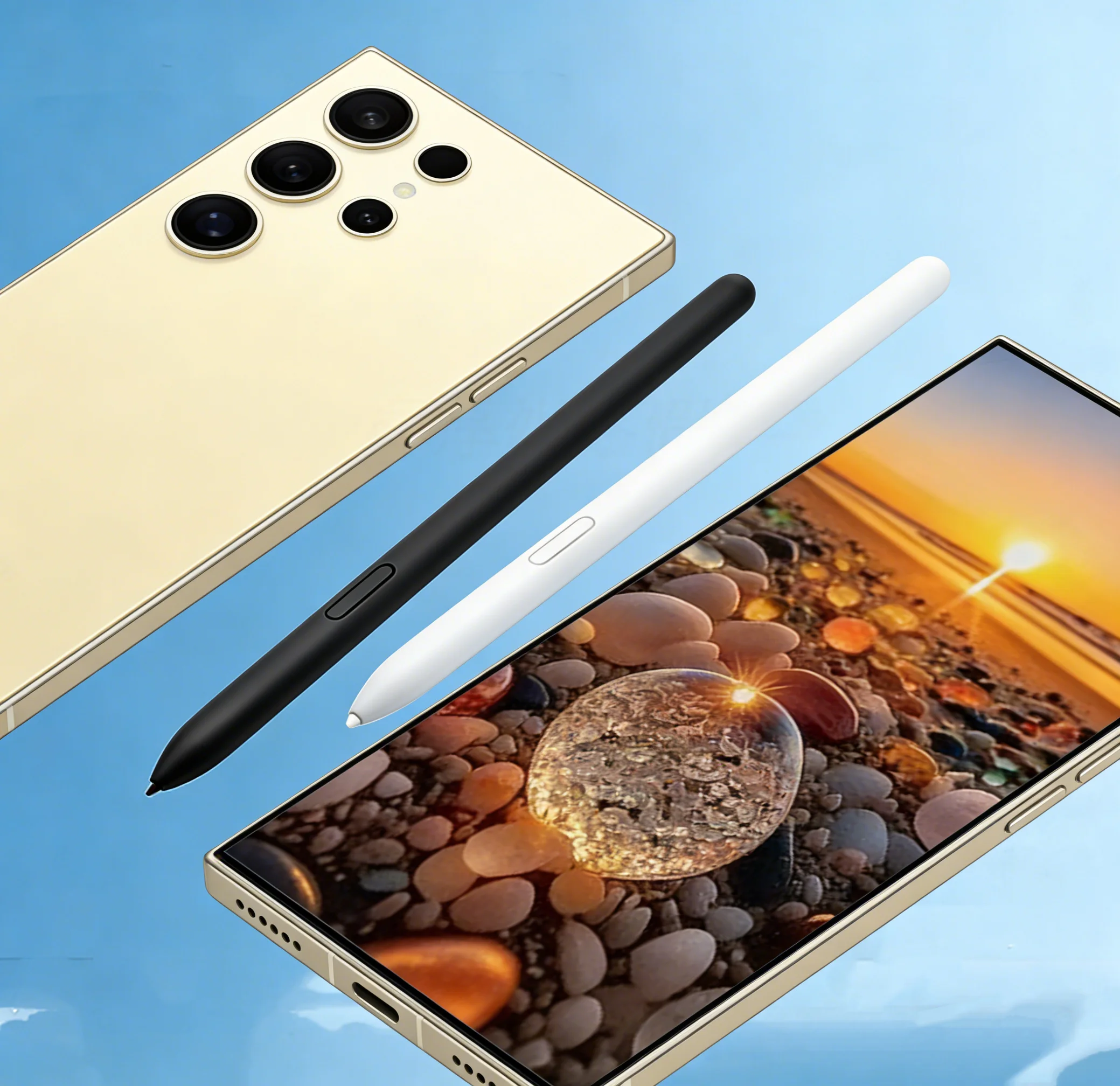 Tab S9 Pen Ersatz für Samsung Galaxy Tab S9 / S9 FE / S9+ / S9 Ultra Stylus Touch S Pen ohne Bluetooth + Tipps/Spitzen Image