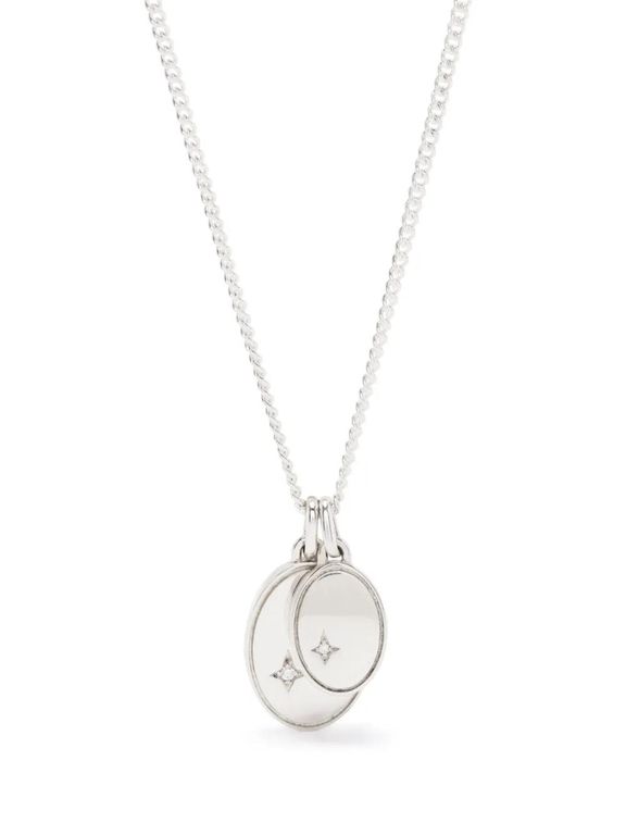 Gudo Pendant Necklace - White - MAOR Necklaces