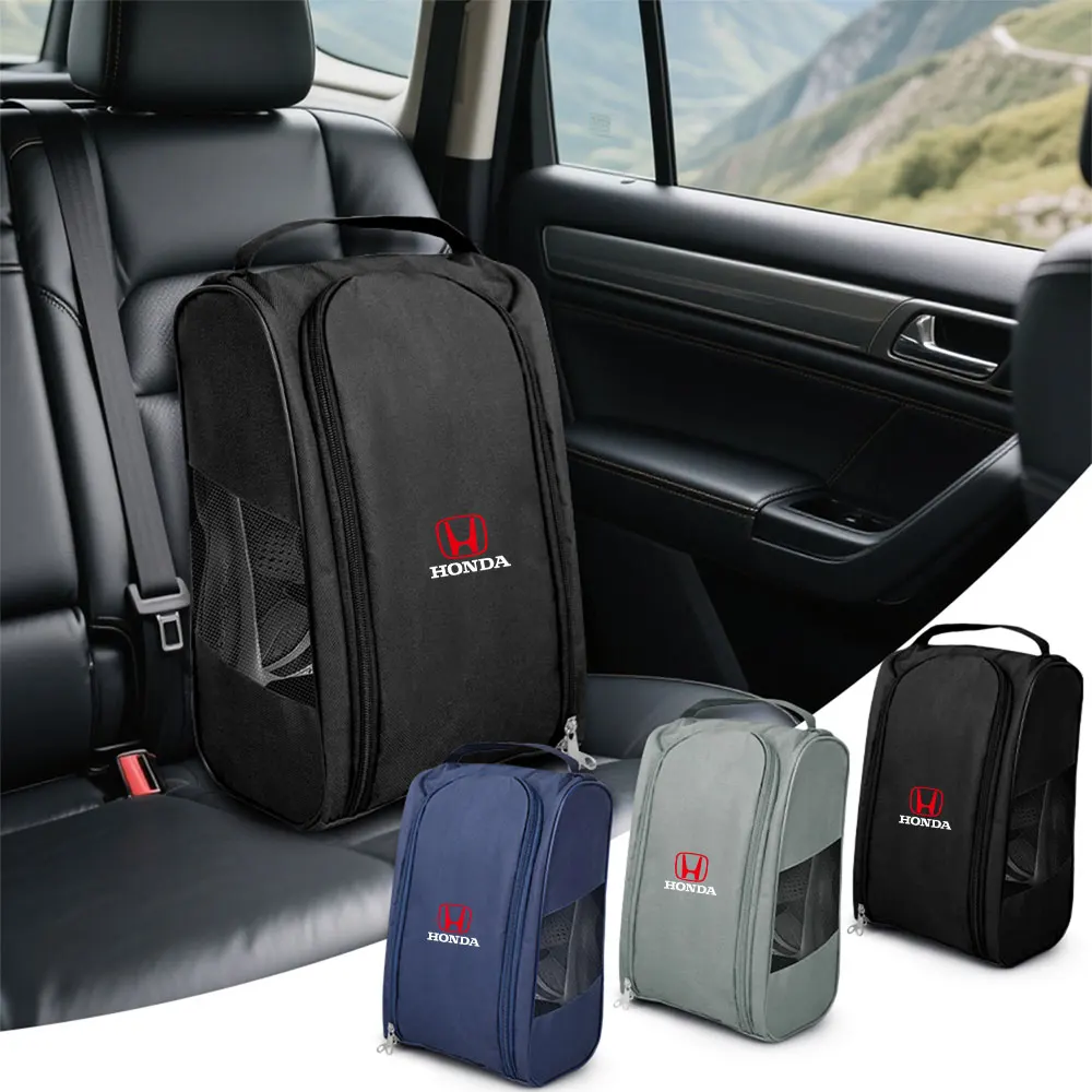Auto Tragbare Schuh Taschen Reise Hält Multifunktions Lagerung Tasche Auto Zubehör Für Honda Civic XR-V HR-V Stadt Accord Odyssey CRV