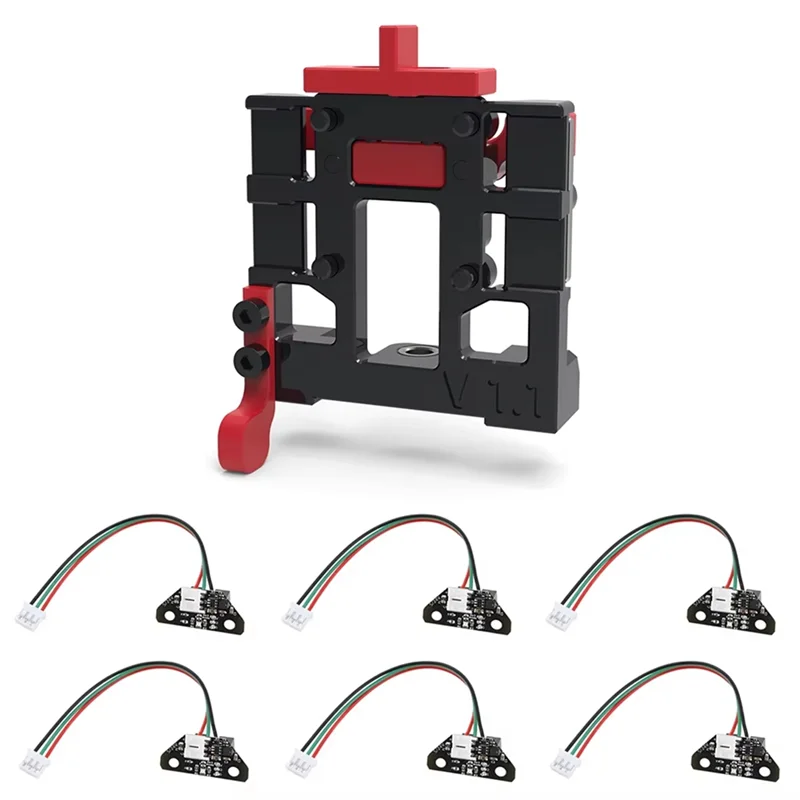 Stealthchanger CNC Shuttle Kit Extruder-Kopfwechselwerkzeug mit 6-teiligem TAP-PCB-Modul für Vorons-A77G Image