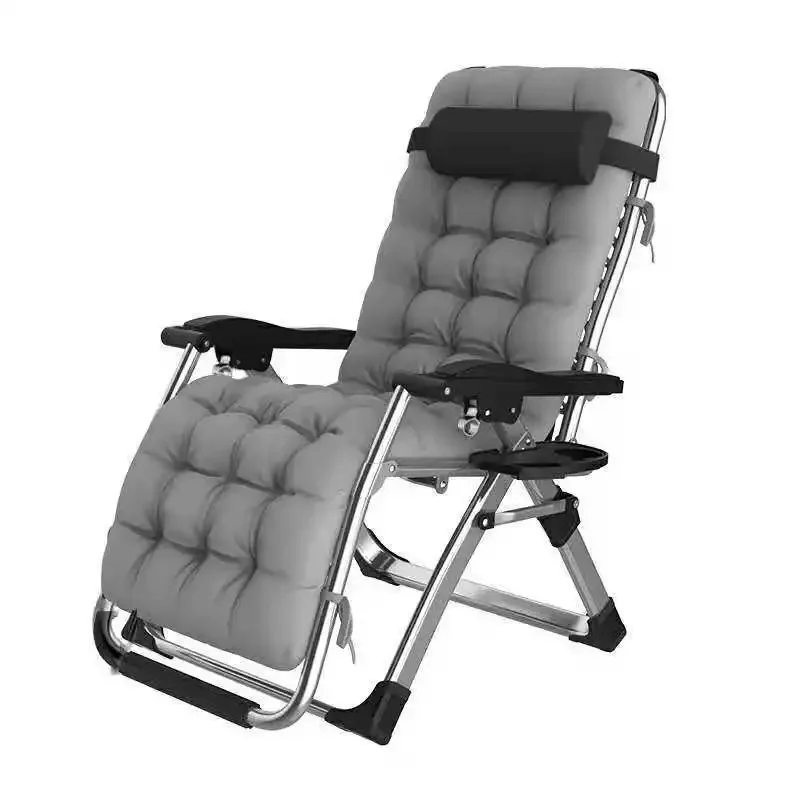 Durable2 Klappbarer Liegestuhl für Mittagspause, Nickerchen, Rückenlehne, Strand, Freizeit, Kühler Stuhl, Bett, Tragbar, für Zuhause, Balkon Image
