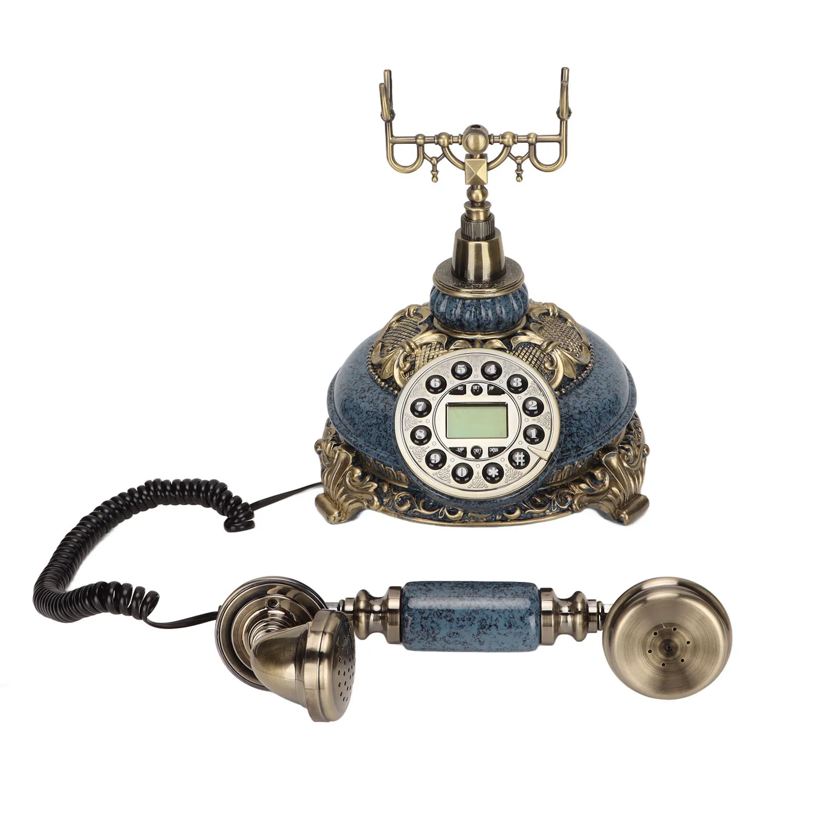Téléphone européen MS-832E, téléphone fixe filaire à l