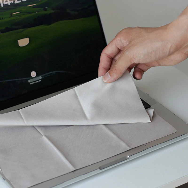 Mikrofaser-Laptop-Tastatur-Reinigungstuch Staubschutz für 13-14/15-16 Zoll Notebook-Bildschirm Wischtuch