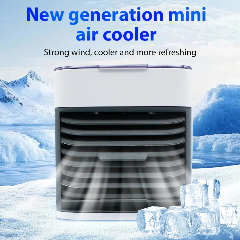 Mini ventilateur de climatisation ventilateurs de refroidissement portables bureau domestique petit refroidisseur d