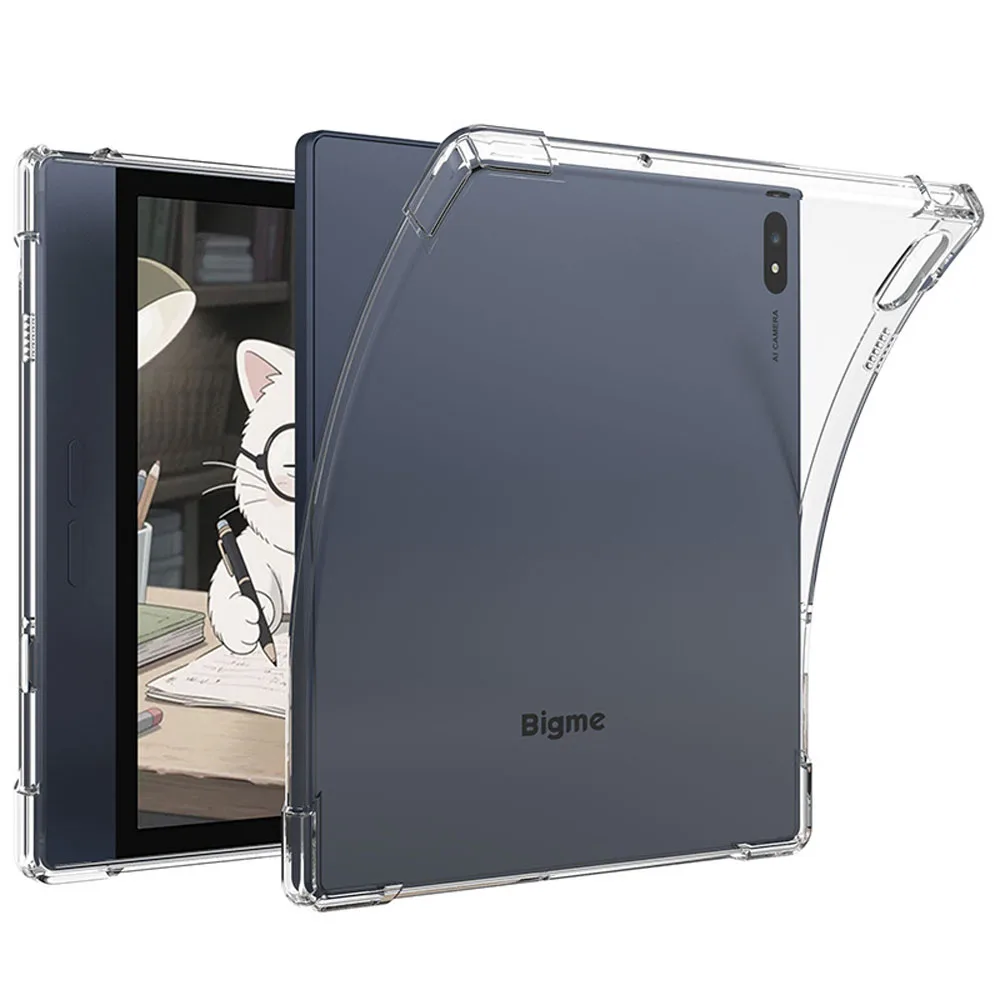 Stoßfeste transparente TPU-Rückabdeckung für Bigme B751/B751C 7.0" mit Stiftschlitz und Bigme Read B6 B7 2025 Schutzhülle Image
