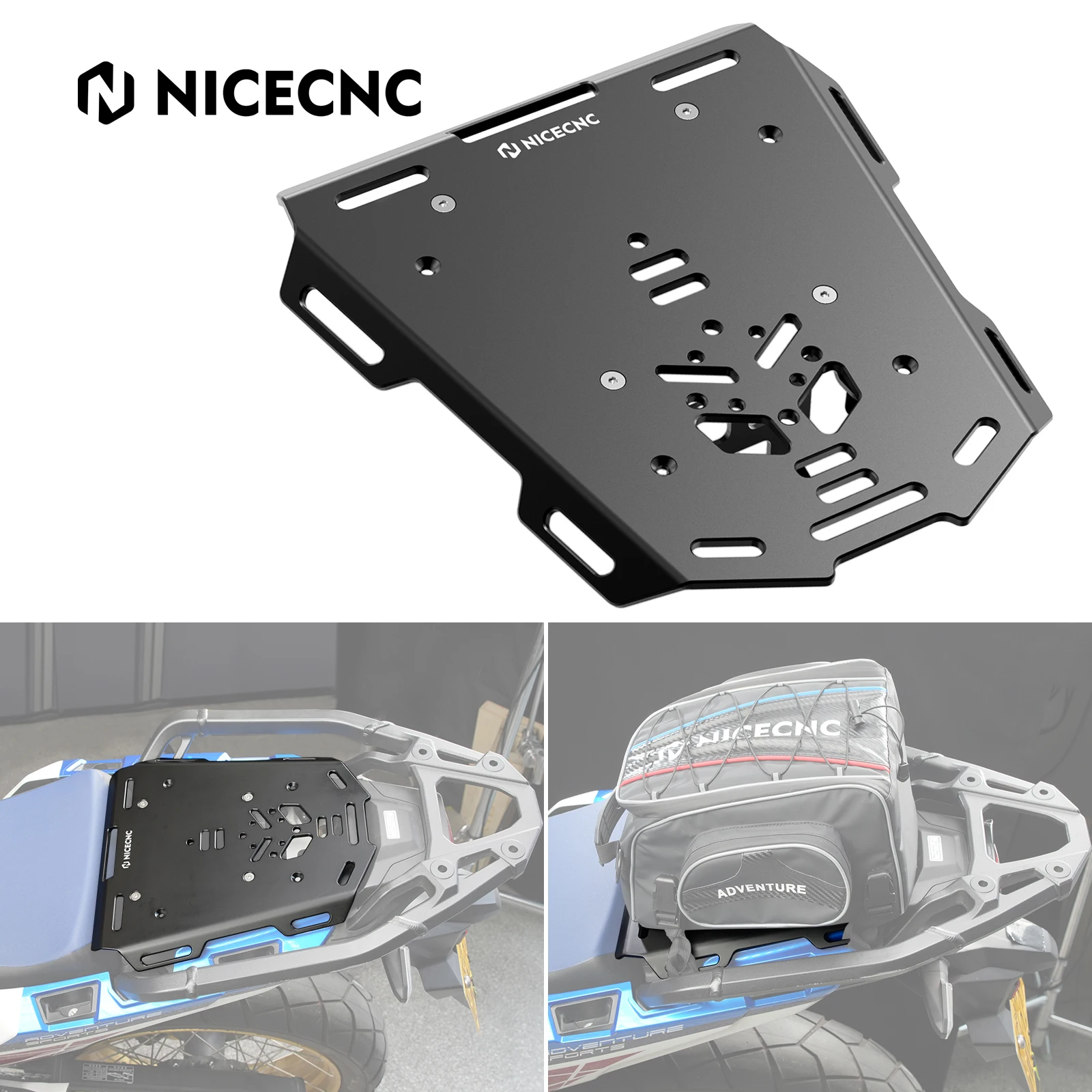 NICECNC Gepäckträger-Kit für den hinteren Beifahrersitz für Honda CRF1100L Africa Twin Adventure 2021 2022 2023 2024 2025 Image