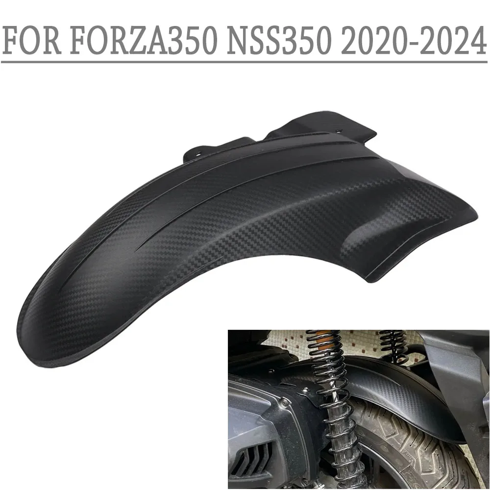 Für honda forza 350 nss350 nss 350 2023 2021 2024 2022 kotflügel kotflügel flügel rad hugger hintere verlängerung spritzwasser schutz Image