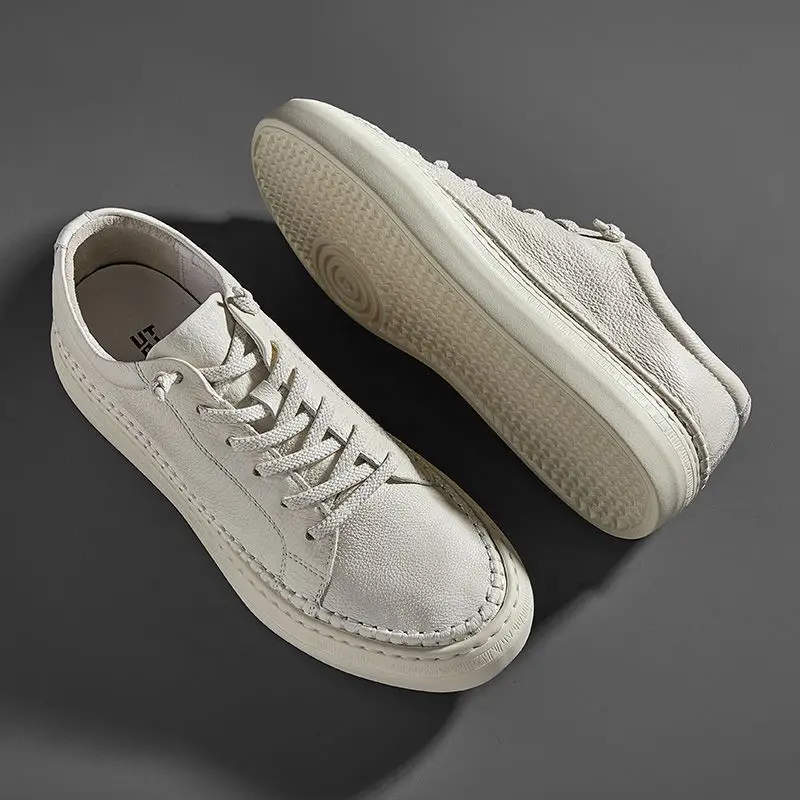 Chaussures pour hommes 2025 été nouveau décontracté polyvalent rétro respirant chaussures pour hommes chaussures de conseil d