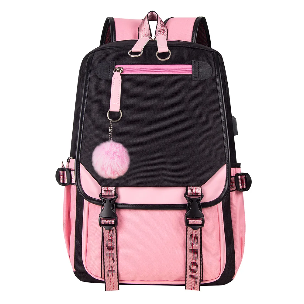 Sac à dos rose mignon pour filles, sacs à dos pour adolescentes, sacs d'école pour enfants, sacs d'école pour étudiants, cadeaux pour étudiants